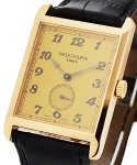 5109 Gondolo in Rose Gold on Black Leather Strap with Champagne Dial