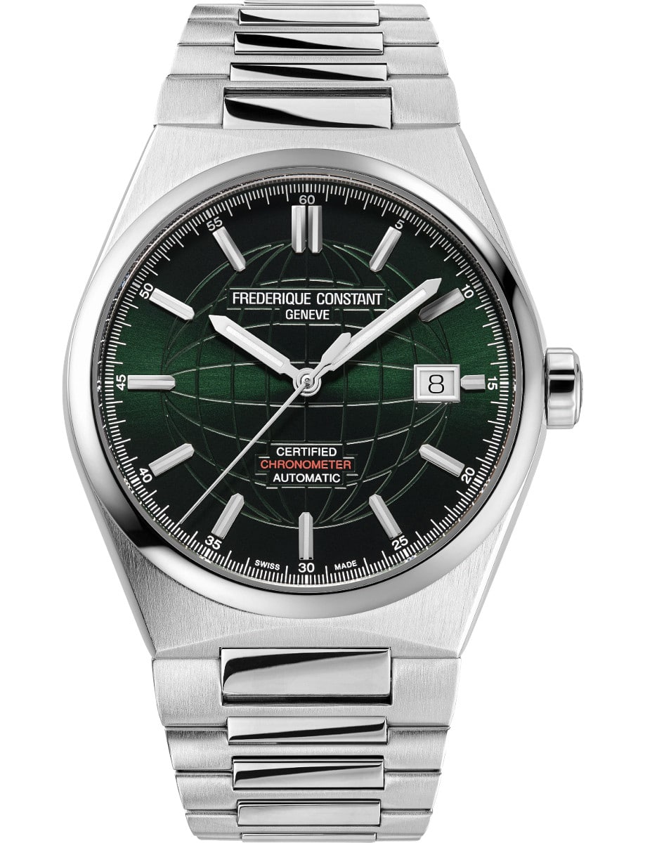 Highlife Automatic COSC 39mm in Steel on Steel Bracelet with Green Dial