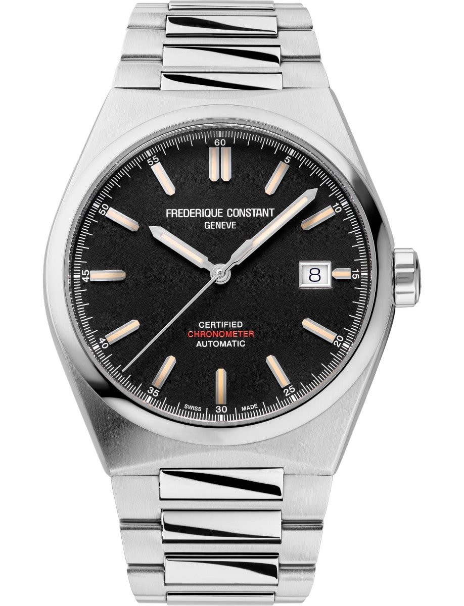 Highlife Automatic COSC 39mm in Steel on Steel Bracelet with Black Dial