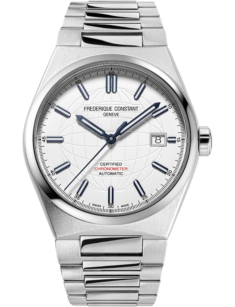 Highlife Automatic COSC 39mm in Steel on Steel Bracelet with Silver Dial