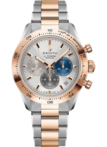 Zenith 51.3100.3600/69.M3100 Chronomaster Sport 41mm in Steel with Rose Gold Bezel 51.3100.3600/69.M3100