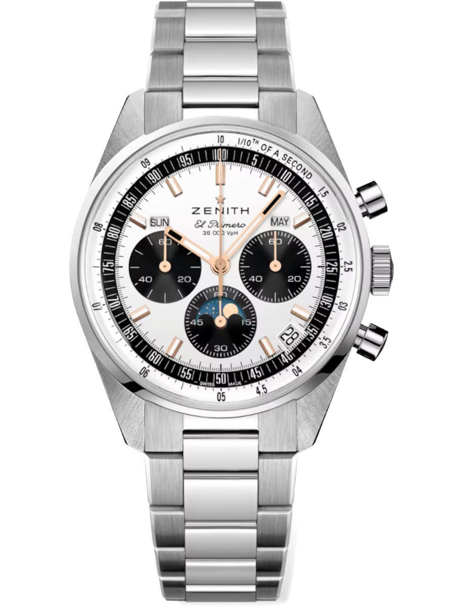 Chronomaster Original 38mm in Steel on Steel Bracelet with Silvery White Dial