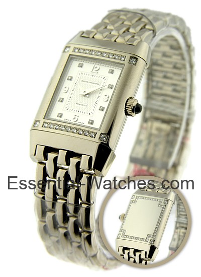 Jaeger - LeCoultre Lady''s Reverso with Diamond Case