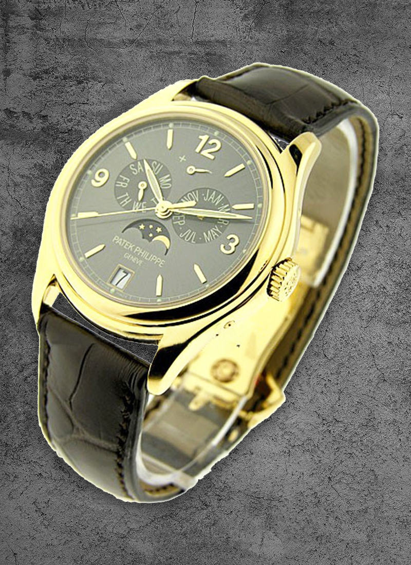 Patek Philippe 5146J Annual Calendar with Moonphase in Yellow Gold