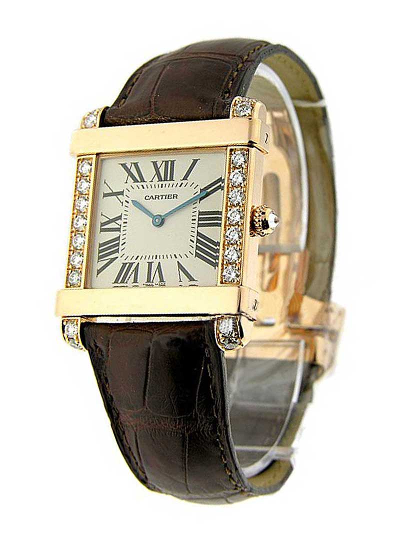 Cartier Tank Chinoise with Diamond Case