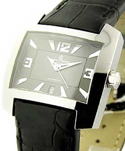 Hampton Spirit Large Size in Steel Steel on Strap with Slate Grey Dial 