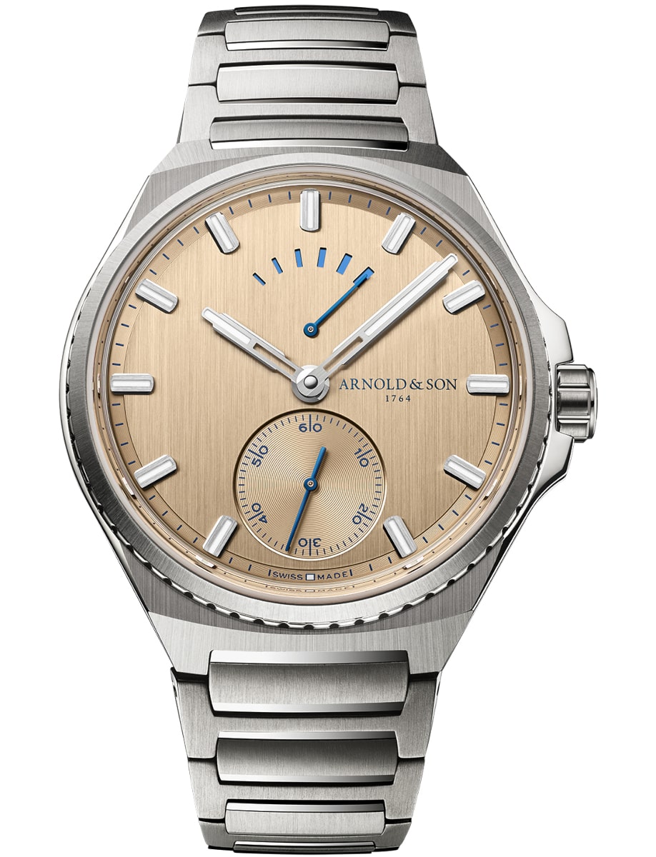 Longitude  42.5mm Automatic in Titanium - Limited Edition on Titanium Bracelet with Sand Dial