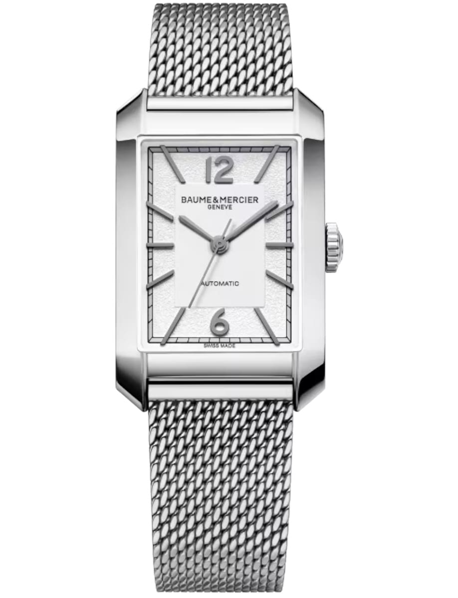 Riviera Automatic in Steel on Steel Bracelet with Silver Dial