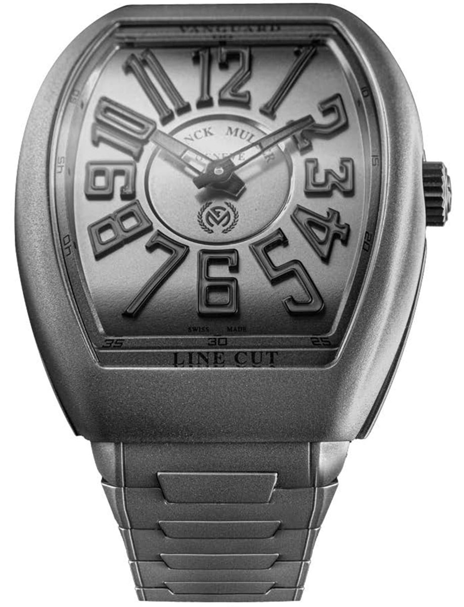 VanGuard Slim 41mm in Titanium on Titanium Bracelet with Silver Dial