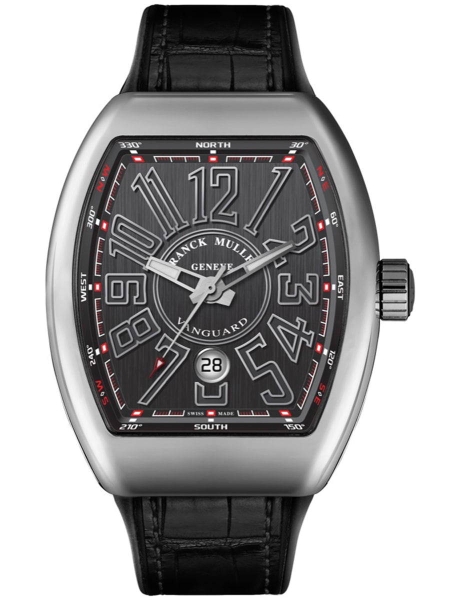 Vanguard Classical 41mm in Steel on Black Textile Strap with Grey Dial