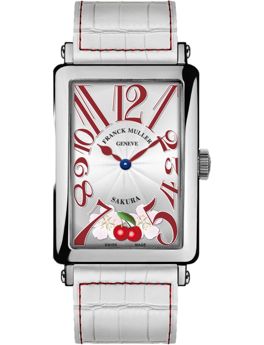Long Island 26mm in White Gold  on White Crocodile Leather Strap with Silver Dial