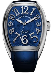 Franck Muller CX36SCACACBL Curvex CX 36mm in Steel CX36SCACACBL