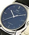 Portofino Automatic  Steel on Strap with Black Dial