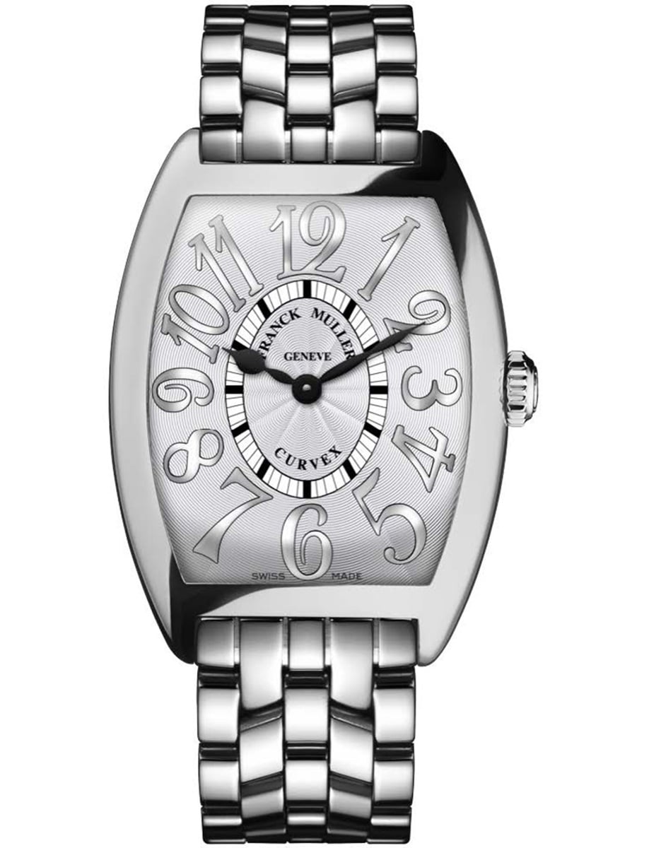Cintree Curvex 29mm in Steel on Steel Bracelet with Silver Dial