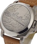 PAM 76E - Luminor Blackseal - Special Edition 2002 Titanium on Strap with Black Dial - Limited to 300pcs