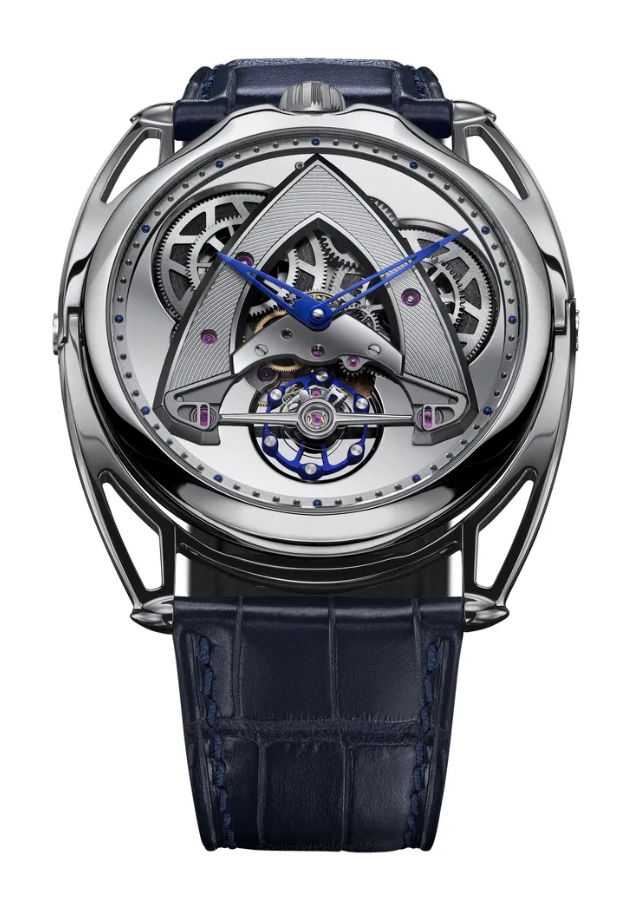 DB28 XS Steel Wheels 38.7mm in Titanium on Black Textile Strap with Polished Titanium Dial