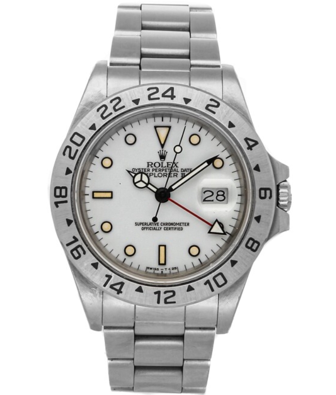 Explorer II 40mm with Hole Case with White Dial - Circa 1990's