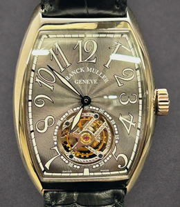 Master Imperial Tourbillon in White Gold on Black Crocodile Leather Strap with Grey Dial