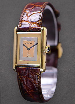 Cartier Tank Vermeil