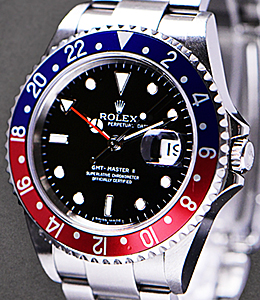 GMT-Master II Pepsi with Error Stick Dial on Oyster Bracelet with D Serial Number 