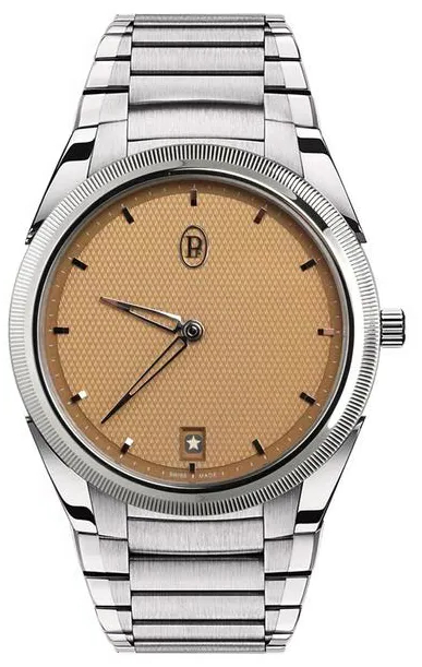 Revolution Tonda PF Micro-Rotor Serenissima Due in Steel on Steel Bracelet with Salmon Dial - Limited to 25 Pieces