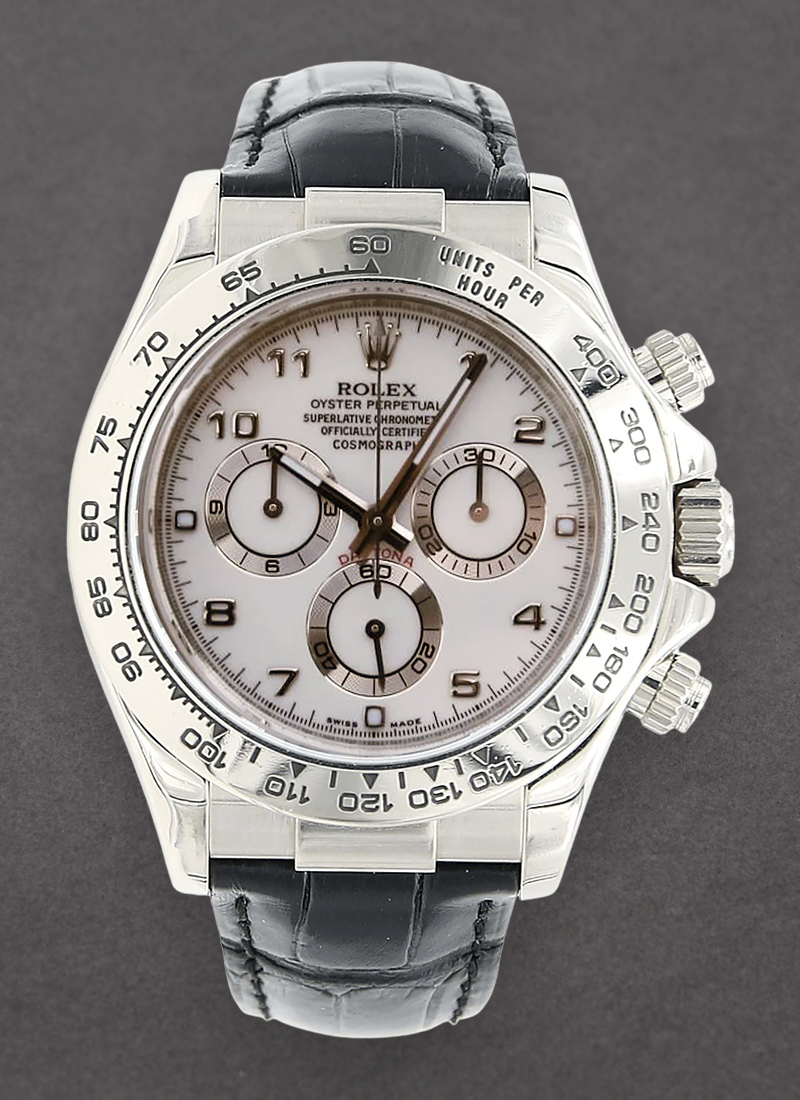 Pre-Owned Rolex Daytona 40mm in White Gold