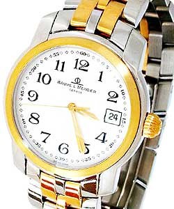 Capeland S in Steel Yellow Gold  on Yellow Gold and Steel Bracelet with Silver Dial 