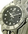 Diver in Steel on Steel Bracelet with Black Dial