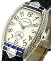 Lady's Cintre Curvex Special Edition 1752 Size - Baguette Sapphires and Diamonds