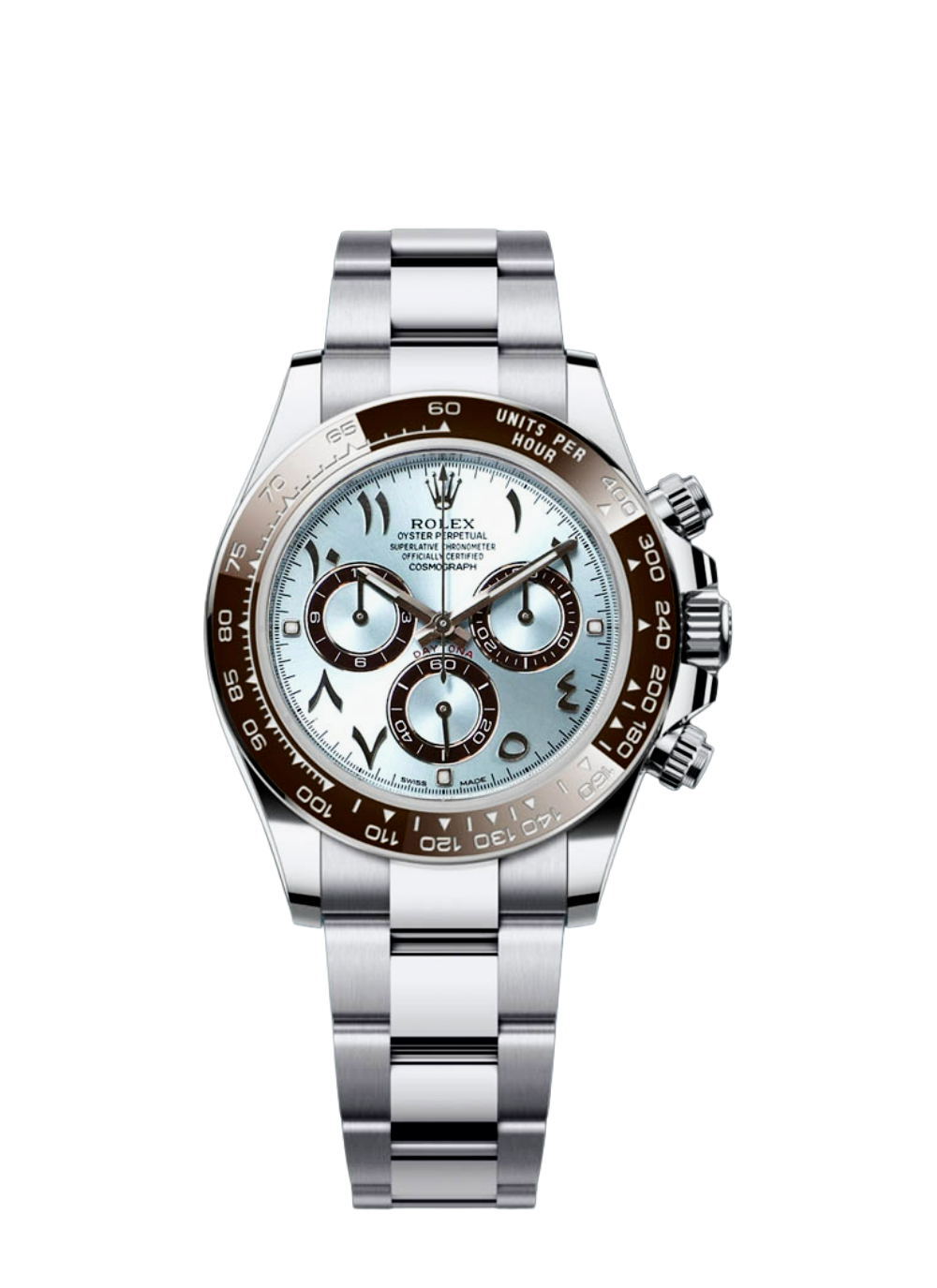 Platinum Daytona with Arabic Dial Platinum Oyster Bracelet