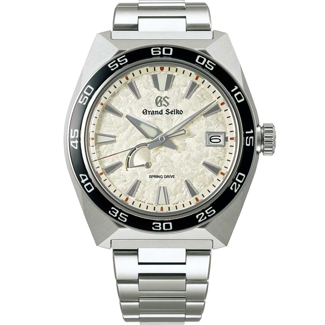 Spring Drive Tokyo Lion in Titanium on Bracelet with Ivory Dial