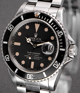 Submariner Ref 16800 Circa 1982 on Oyster Bracelet With Pumpkin Dial