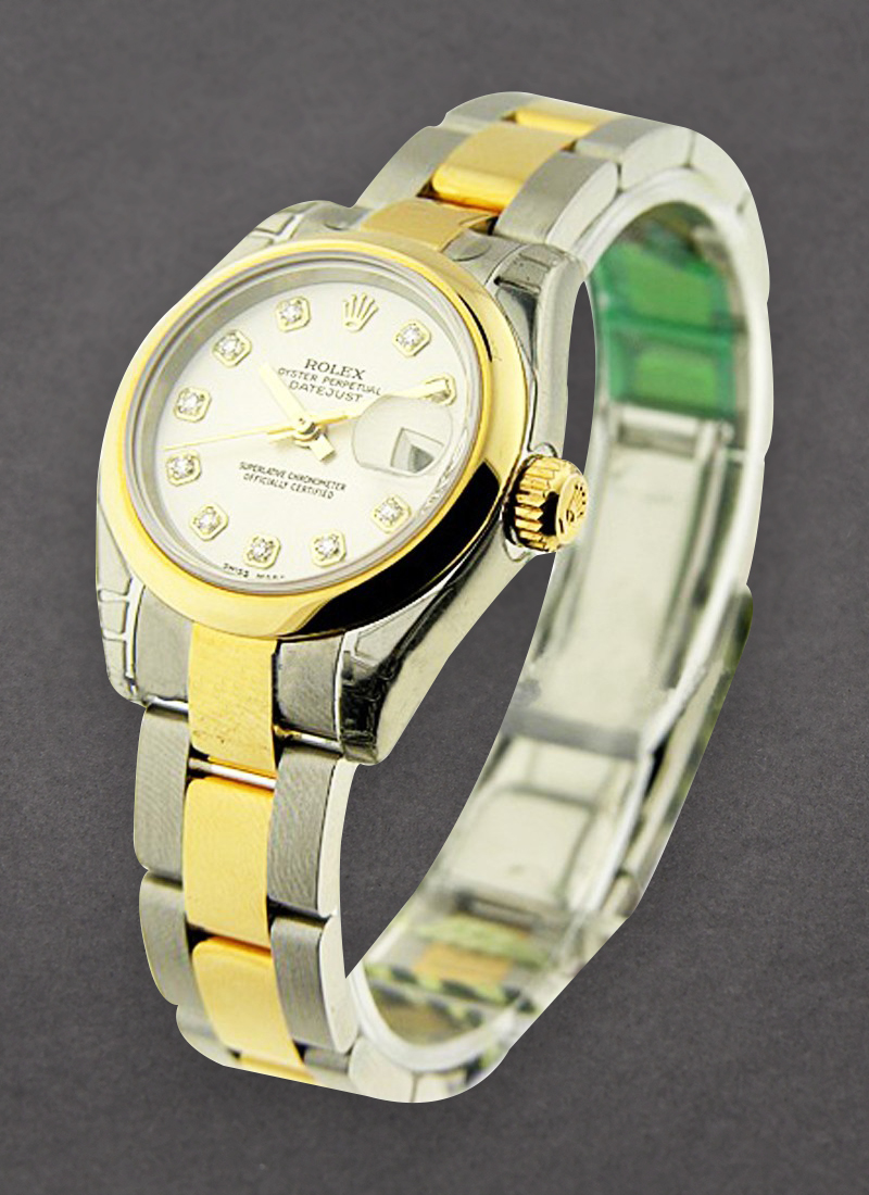 Rolex Unworn Datejust in Steel with Yellow Gold Smooth Bezel