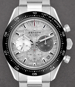 Chronomaster Sport 41mm in Steel on Steel Bracelet with Meteorite  Dial