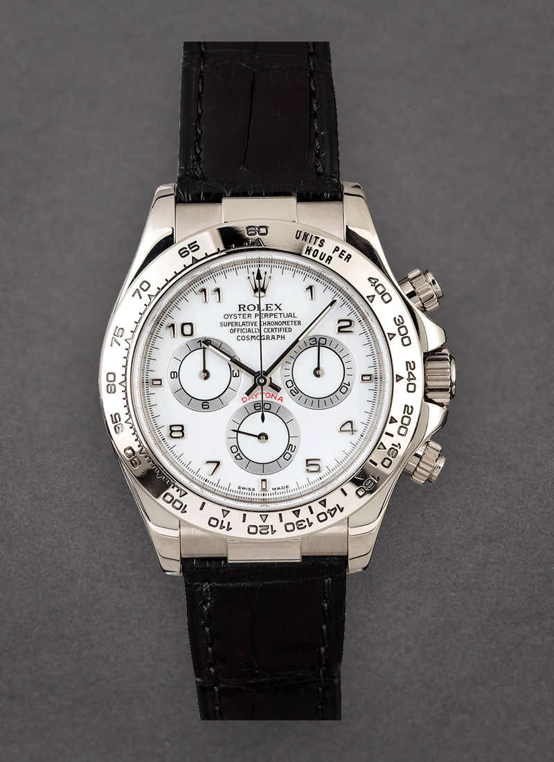 Pre-Owned Rolex Daytona in White Gold