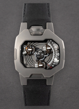 Urwerk UR120 UR-120 Spock 47mm in Titanium UR120