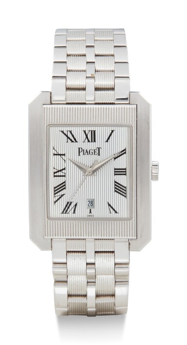 Protocol XL 31mm in White Gold On White Gold Bracelet with Silver Dial