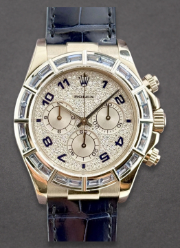 Pre-Owned Rolex 116589 Daytona Special Edition in White Gold with Diamond Bezel 116589