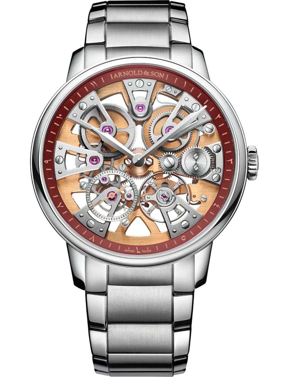 Nebula 40mm Ahmed Seddiqi 75th Anniversary Edition in Steel on Steel Bracelet with Skeleton Dial - L.E 10 Piece