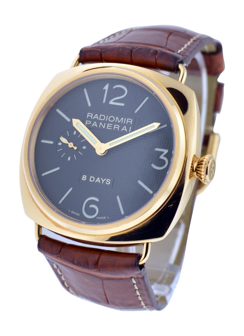 Panerai PAM 197 - Radiomir 8 Day 45mm in Rose Gold