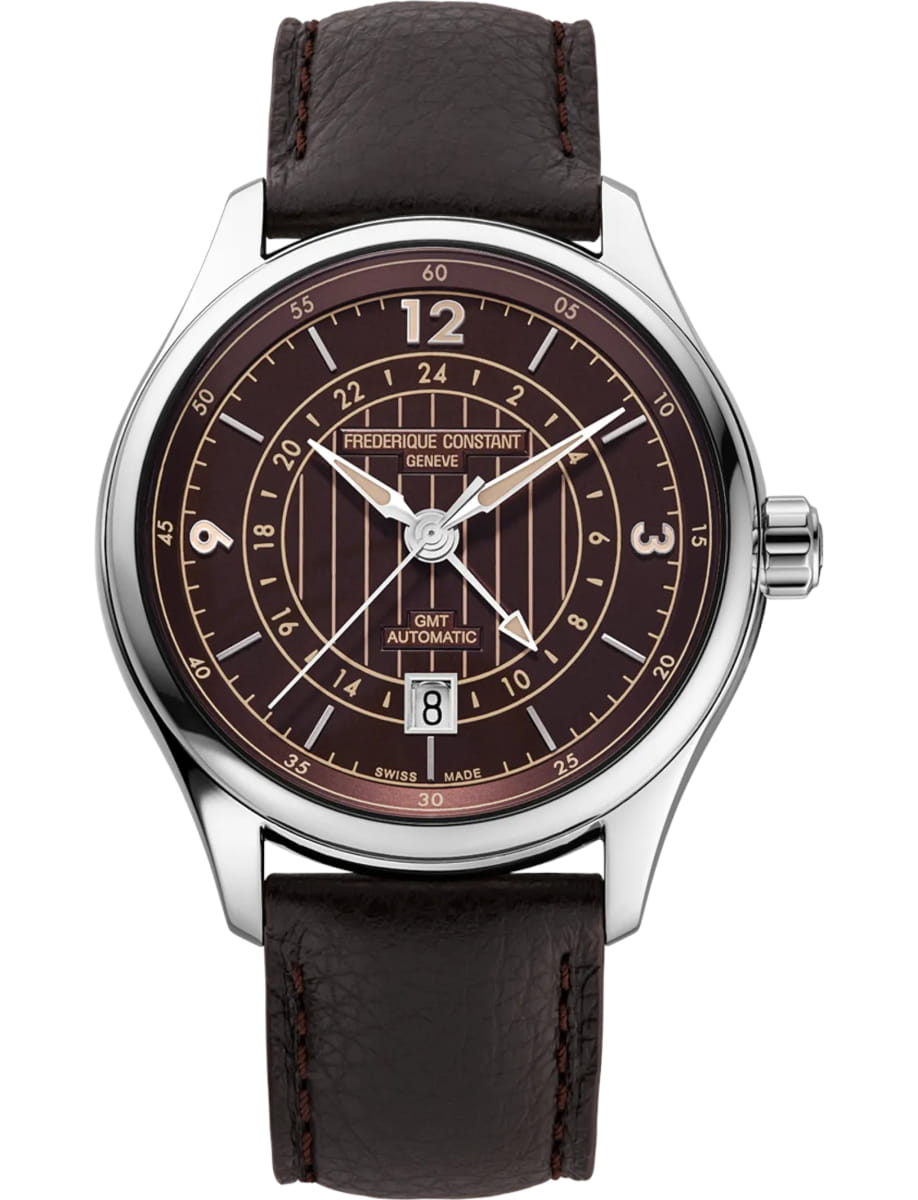 Runabout Classics Automatic 42mm in Steel - Limited to 888 Pieces on Brown Leather Strap with Brown Dial