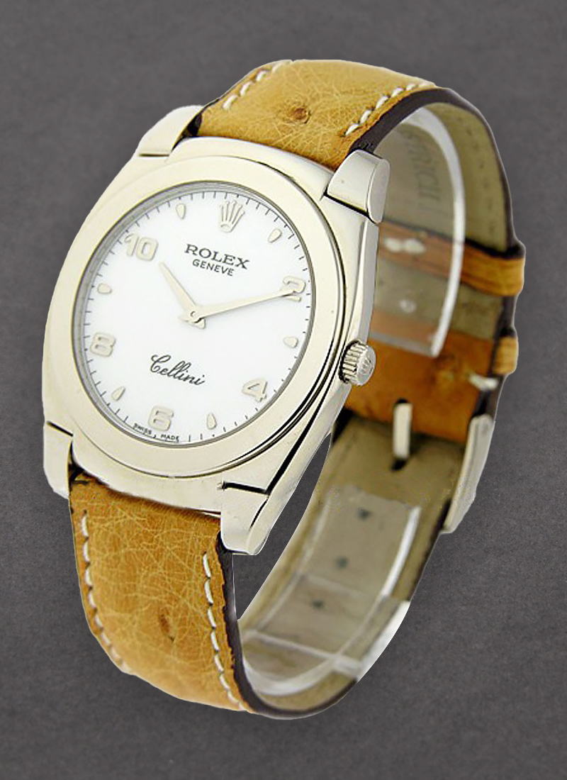 Pre-Owned Rolex Cellini Cestello - 36mm - White Gold