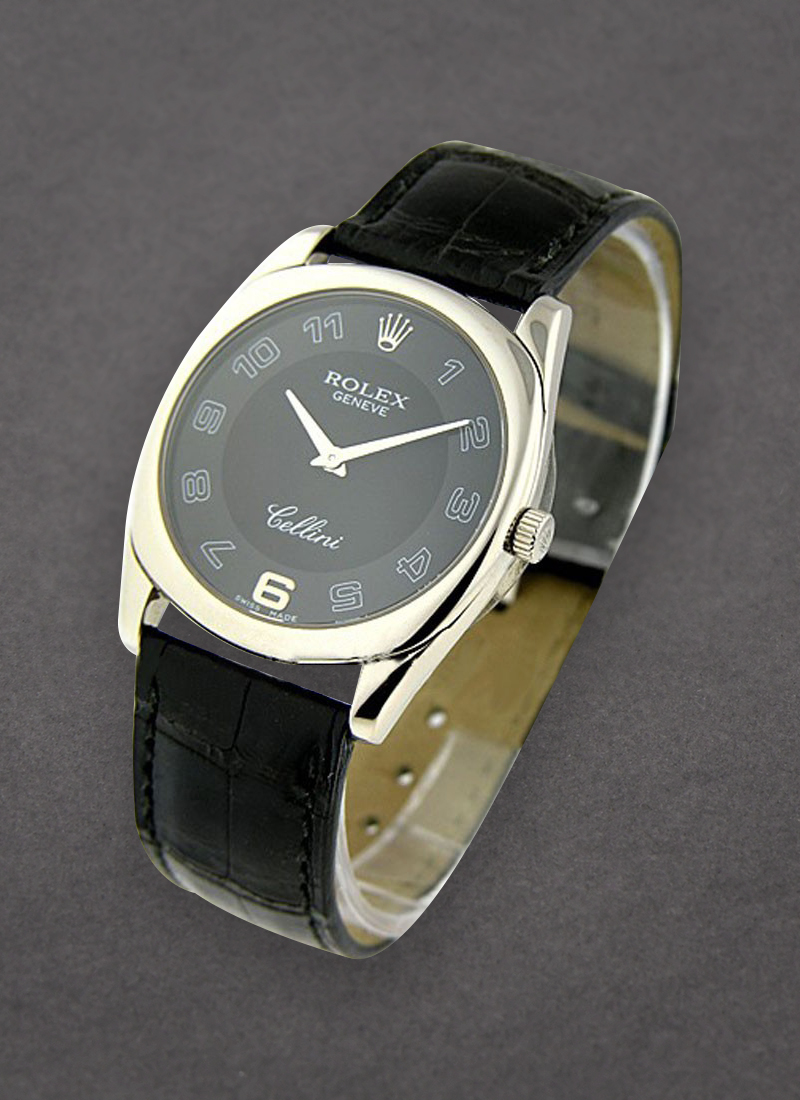 Rolex Unworn Cellini Cestello in White Gold