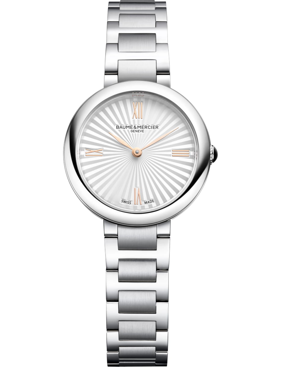 Joia de 10848 28mm Quartz in Steel on Steel Bracelet with Silver Dial