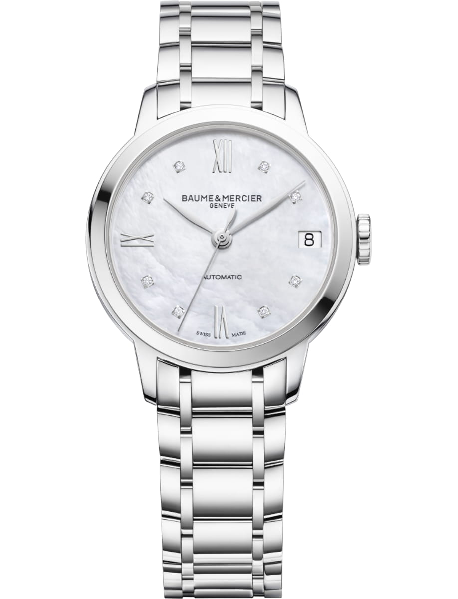 Classima 31mm Automatic in Steel on Steel Bracelet with MOP Diamond Dial