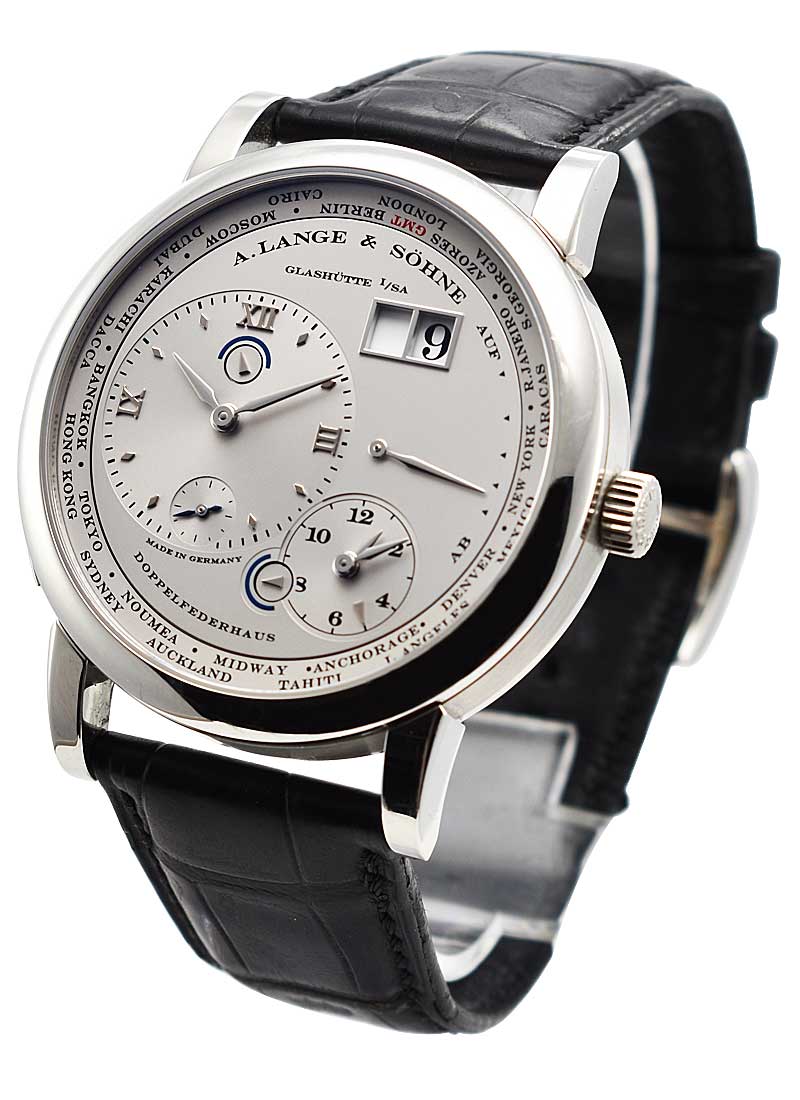 A. Lange & Sohne Lange 1 Timezone in Platinum