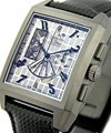 Grande Port-Royal Open Concept in Titanium on Black Fiber Carbon Rubber Strap with Silver Dial