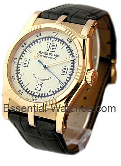 Roger Dubuis Rose Gold Sympathy with White Dial