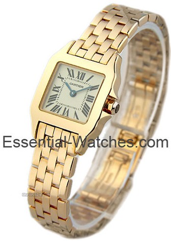Cartier Santos Demoiselle - Small Size in Rose Gold 