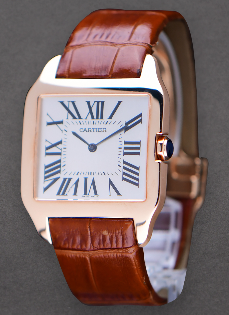 W2006951 Cartier Santos Dumont Rose Gold Essential Watches